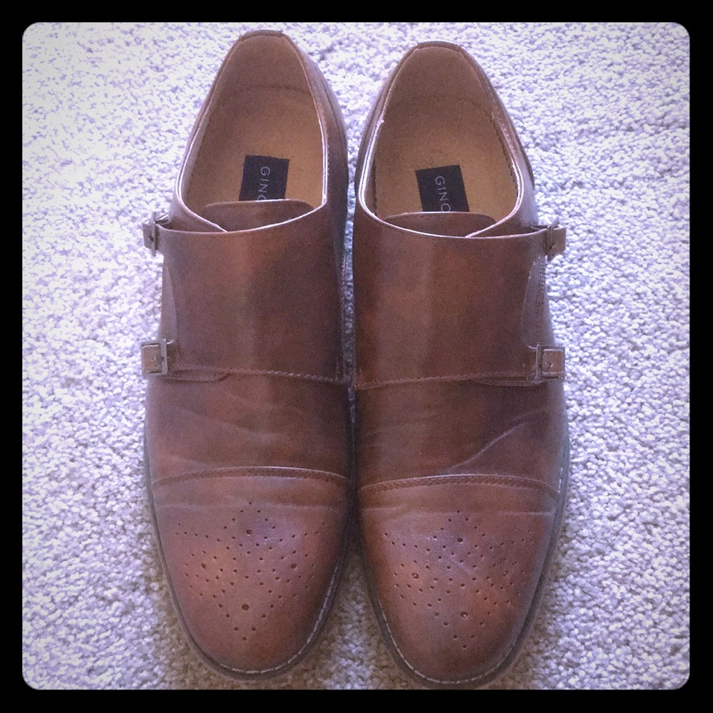 Gino Vitale Double Monk Strap Dress Shoe